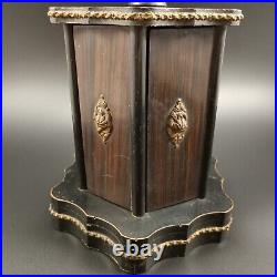 Vintage cigar carousels from France, 19 century, 2 items in lot, not a humidor