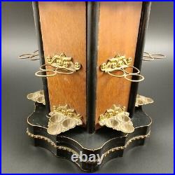 Vintage cigar carousels from France, 19 century, 2 items in lot, not a humidor