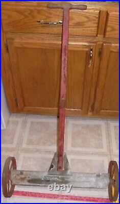 Vintage mylor tobacco seed sower WITH HANDLE, MADE IN CARROLTON, KY, APP. 24 IN