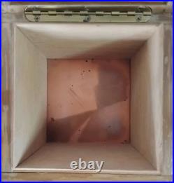 Vtg Alfred Dunhill Wooden Humidor & Pipe Holder With2 Pipes Filters Tool & Stem