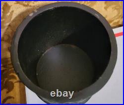 Vtg Cast Metal Humidor Tobacco Jar Sweden 1800 Inter Bibendum Large Fumandum