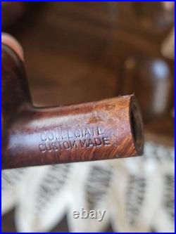 Vtg. Lot Tobacco Pipes Humidor And Pipe Stand