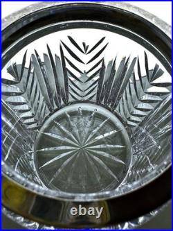 Waterford Crystal Cigar Humidor with Silver Plated Lid, 5