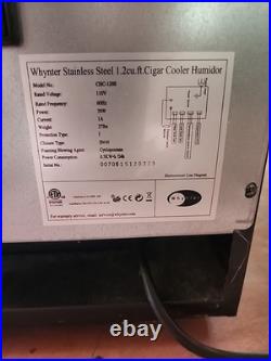 Whynter CIGAR humidor MODEL CHC-120s