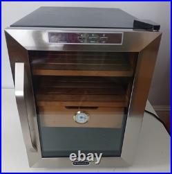 Whynter Stainless Steel 1.2 cu. Ft. Cigar Cooler Humidor -CHC-120S