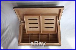 Wood & Lacquer Humidor Showroom Model Never used