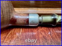 Wooden Humidor and Pipe Holder with 6 Wooden Pipes Wooden Humidor and Pipe Holder with 6 Wooden Pipes