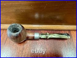 Wooden Humidor and Pipe Holder with 6 Wooden Pipes Wooden Humidor and Pipe Holder with 6 Wooden Pipes