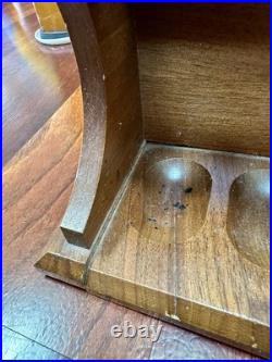Wooden Humidor and Pipe Holder with 6 Wooden Pipes Wooden Humidor and Pipe Holder with 6 Wooden Pipes