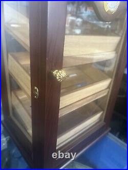 Woodronic Armor 150 Max Cigar Humidor Cabinet + Digital Hygrometer (ytp017126)