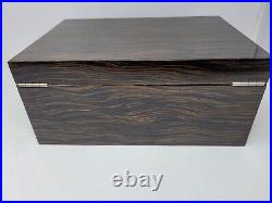 XIKAR Wood Humidor digital humidity measurements Cigar Storage Hidden Lock