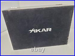 XIKAR Wood Humidor digital humidity measurements Cigar Storage Hidden Lock